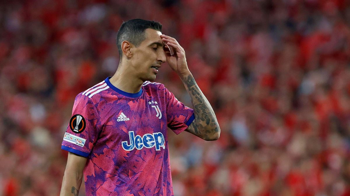 Di Maria se lamenta tras la eliminación en Europa League