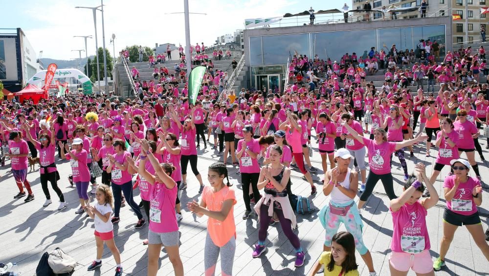 Yolanda Gutiérrez se impone en la prueba femenina solidaria contra la violencia de género con 1.300 participantes