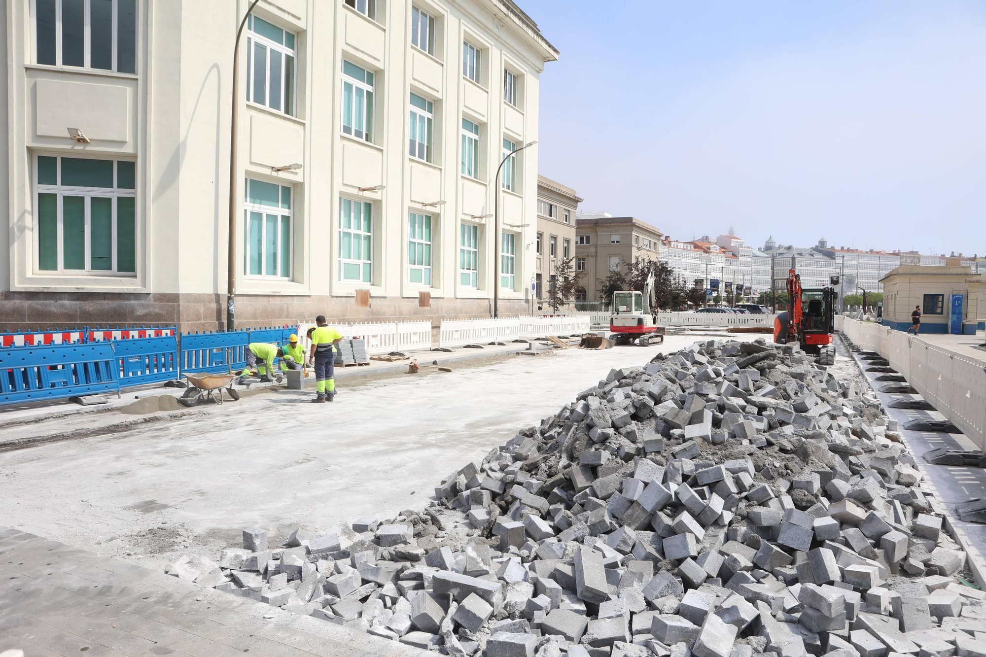 La obra de los Cantones cumple plazos y prevé rematar a finales de 2026