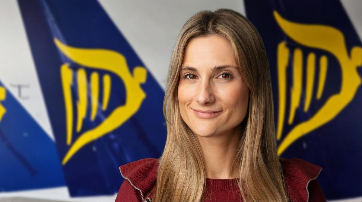 Alejandra Ruiz, portavoz de Ryanair en España.