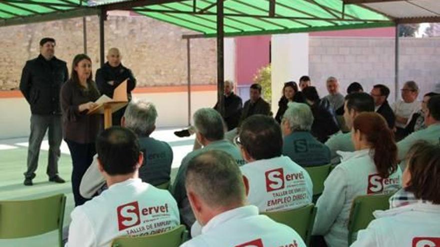 La edil de Empleo, en la presentación del taller el año pasado.