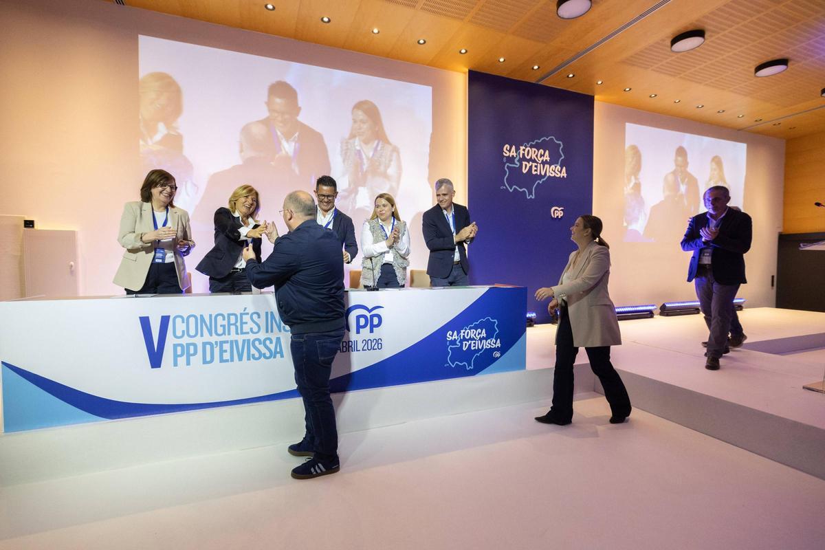 El Congreso insular del PP en Ibiza, en imágenes