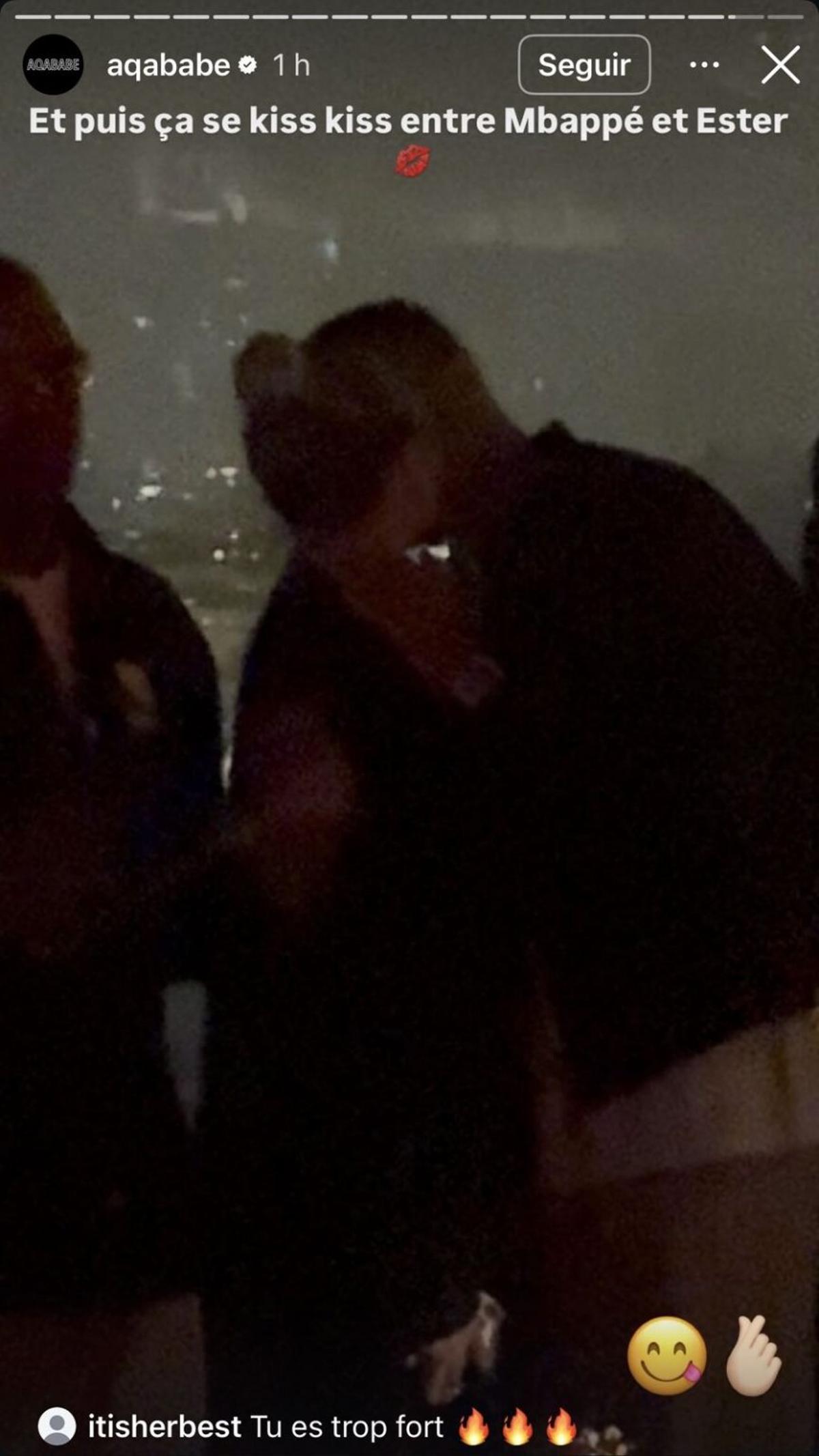 Ester Expósito y Mbappé