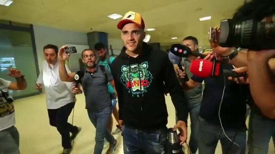 Maxi Gómez aterriza en València