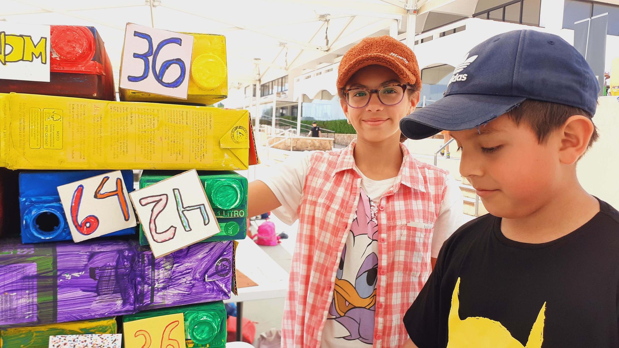 Pequeños maestros del reciclaje en Ibiza