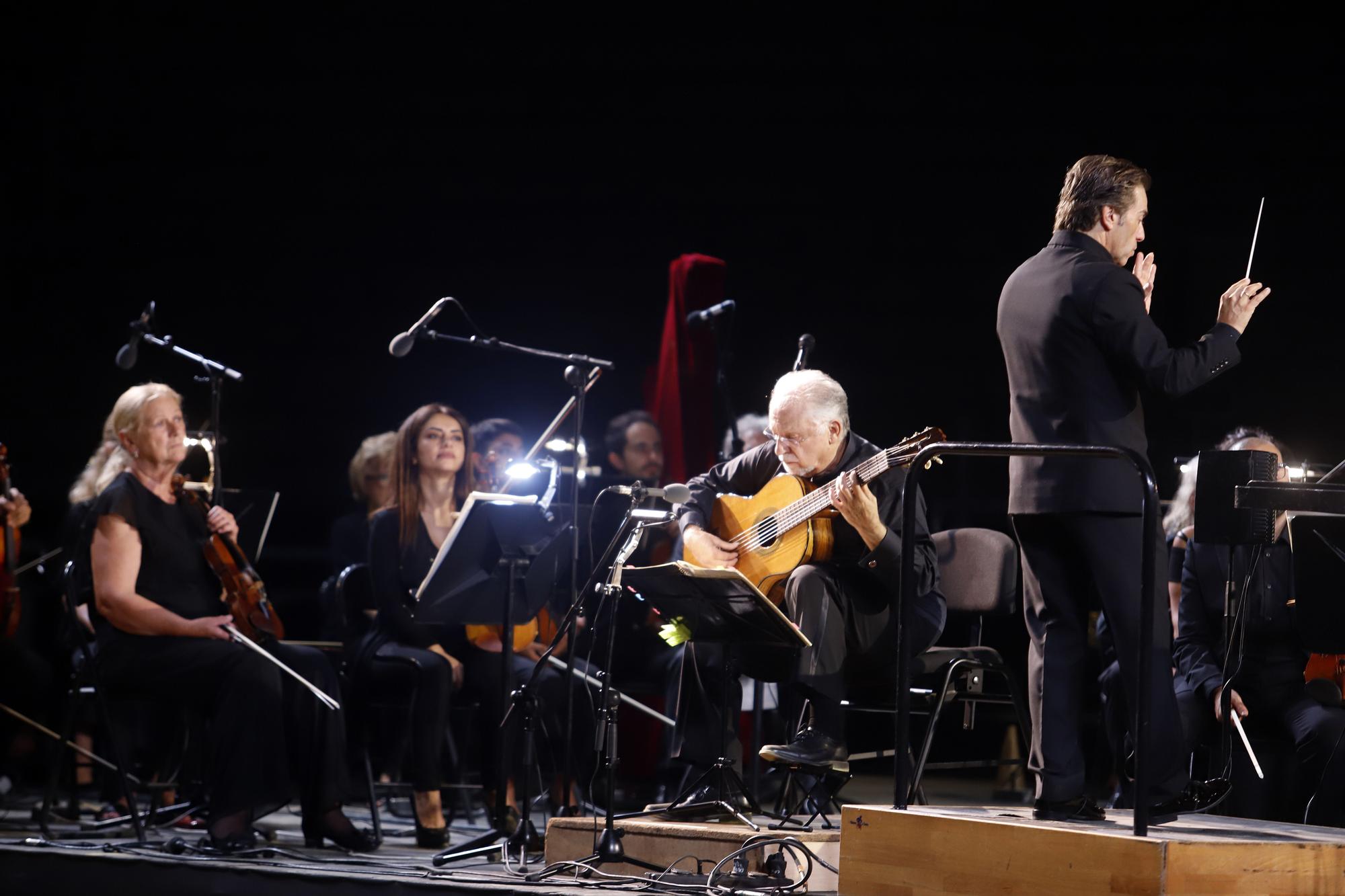 El concierto de Pepe Romero en La Malagueta, en imágenes