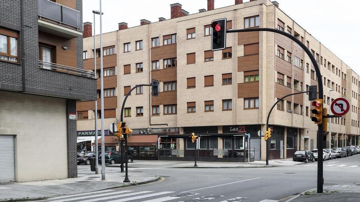 Un tramo de la calle Monsacro, en Nuevo Gijón.