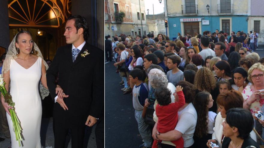 Boda de Sabrina y Ángel, ex concursantes de &#039;GH 2&#039; en la iglesia de Santa Faz.