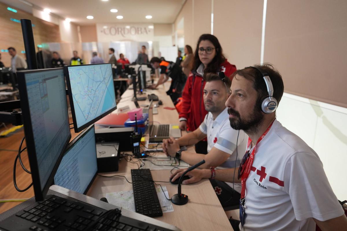 Córdoba. Oficina técnica de coordinación de eventos en semana santa situada en el CRV.