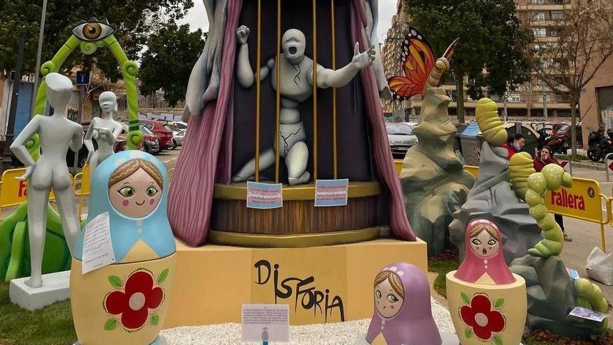 Falla García Lorca-Oltá, de temática 'trans' y titulada 'Disforia'