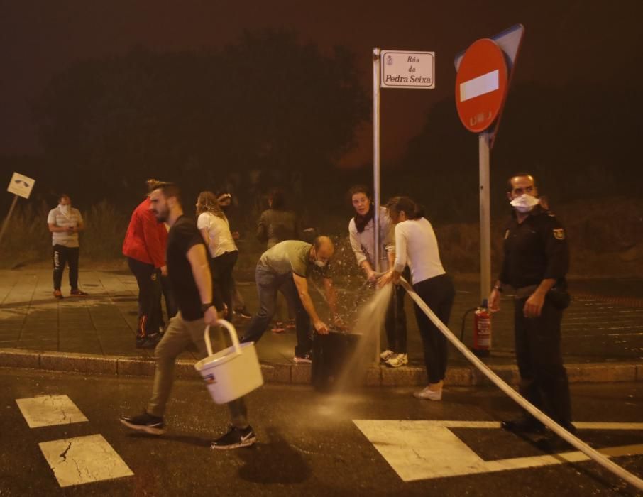 Incendios Galicia | Lucha contra el fuego en Vigo