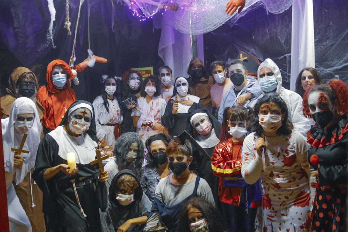 Una de las actividades de Halloween.