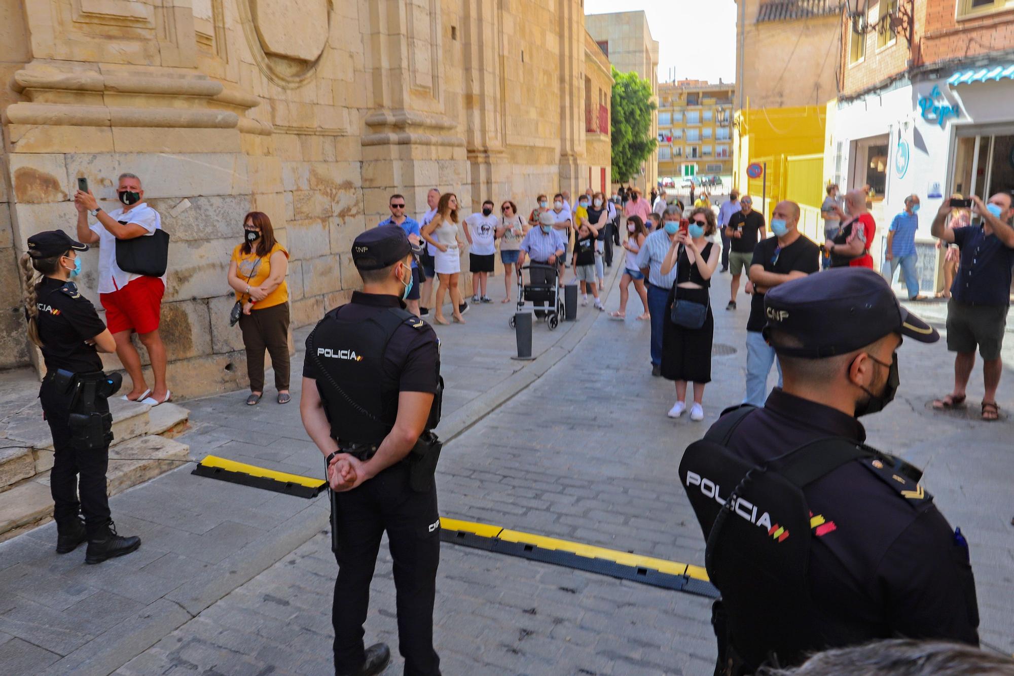 779 Aniversario de La Reconquista de Orihuela con la celebración institucional e histórica sin público por el covid