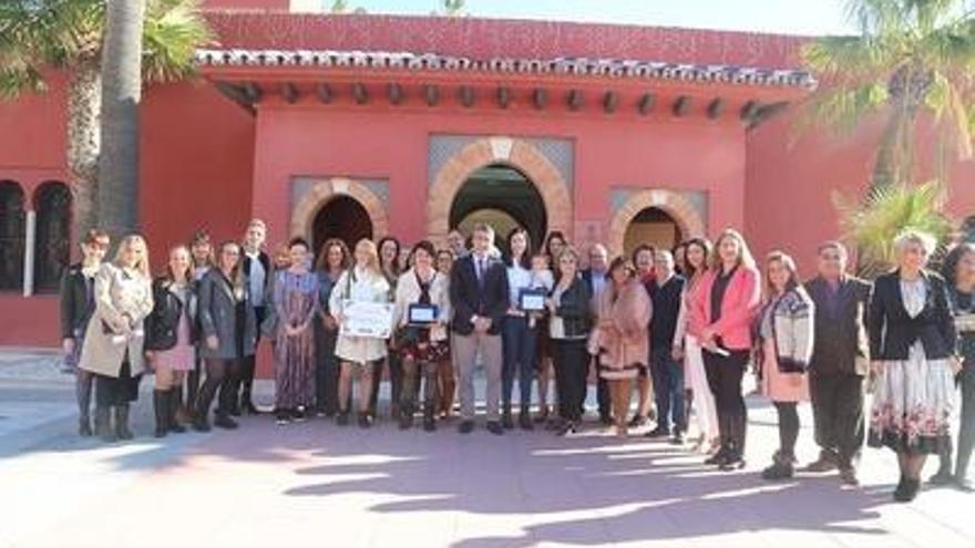 Entrega del XVIII Premio Mujer Empresaria en Benalmádena.