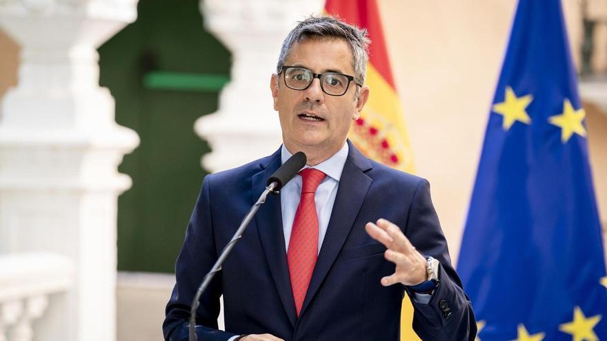 Bolaños niega que se haya ocultado información sobre la implicación de Marruecos en la entrada en Ceuta y pide cautela