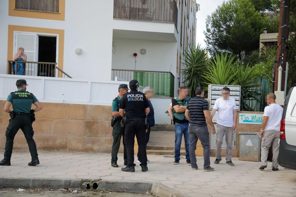 Crimen machista en Mallorca: Una mujer muere tras ser apuñalada por su pareja en ses Salines
