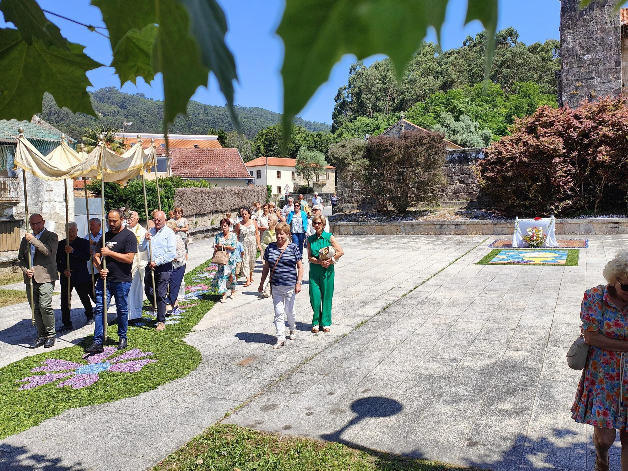 El Corpus Christi de San Martiño en Moaña