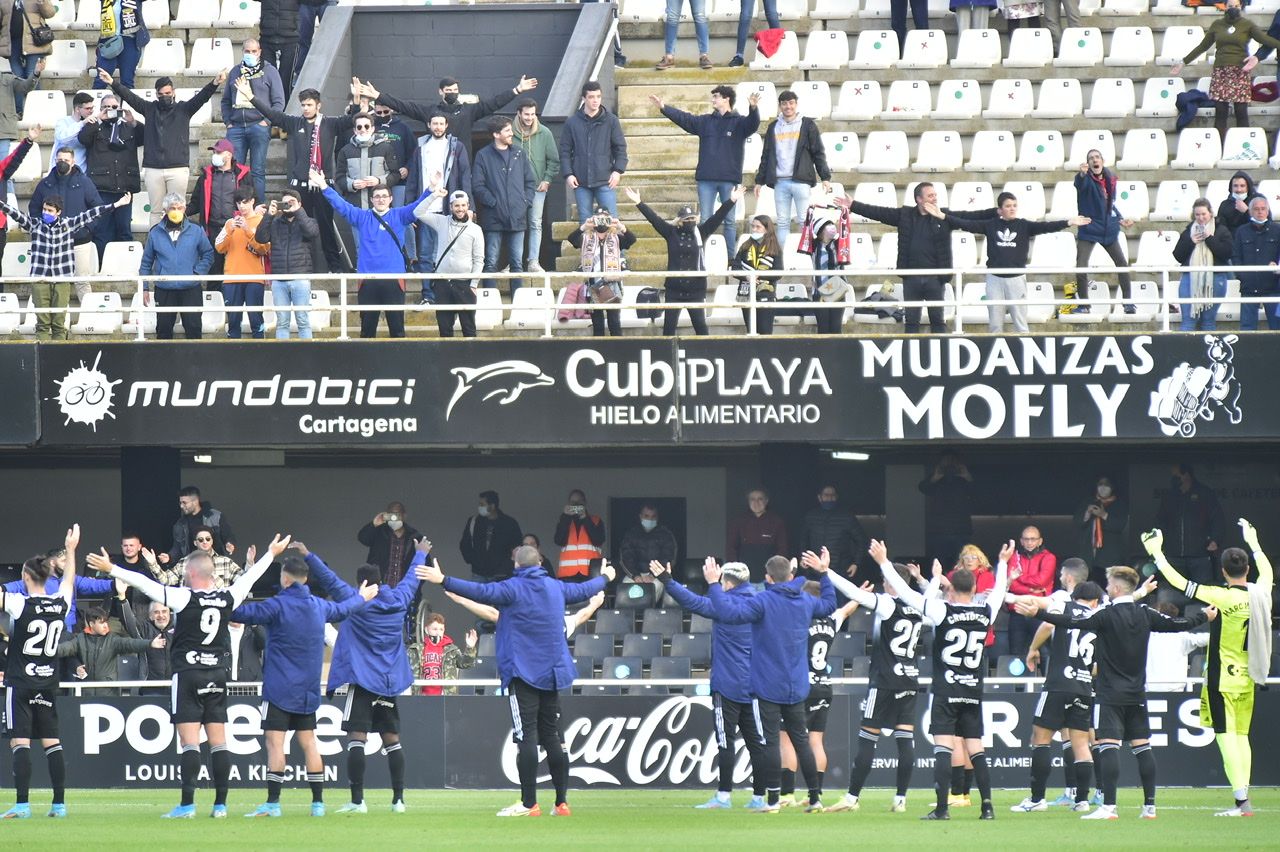 Así ha sido el partido del FC Cartagena contra el Zaragoza