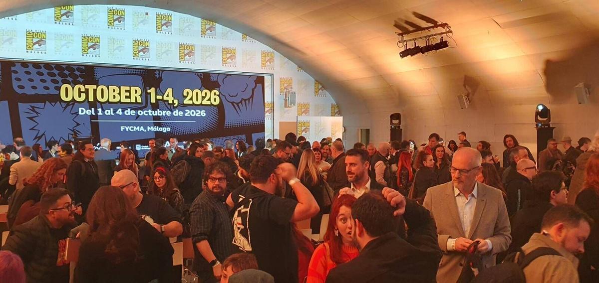 La segunda San Diego Comic-Con Málaga se celebrará del 1 al 4 de octubre de 2026 en FYCMA  con una ampliación de espacios expositivos