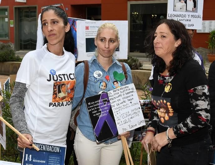 14/11/2018 ARUCAS.  Manifestación de colectivos ...