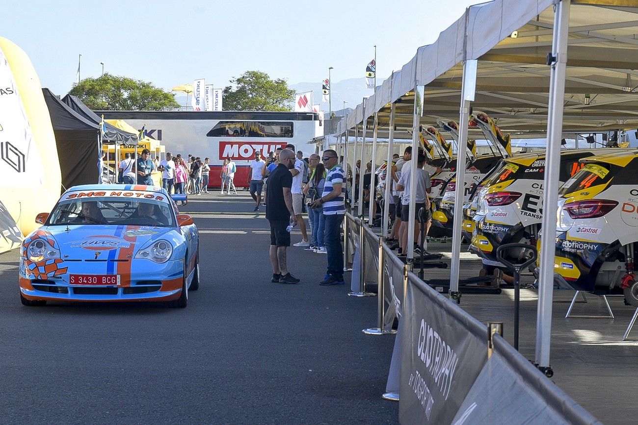 Tramo espectáculo del Rally Islas Canarias