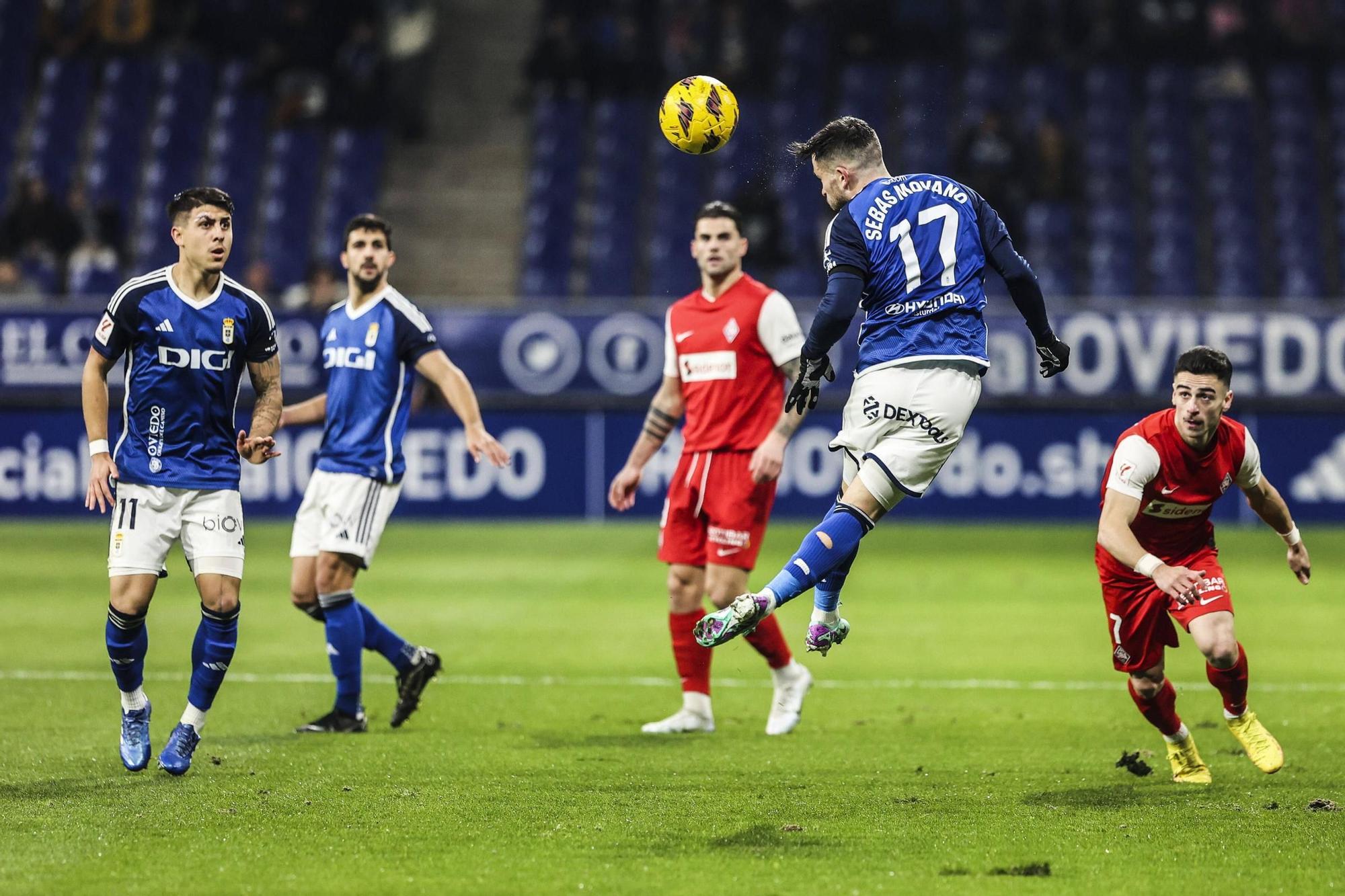 Así fue el partido entre el Real Oviedo y el Amorebieta