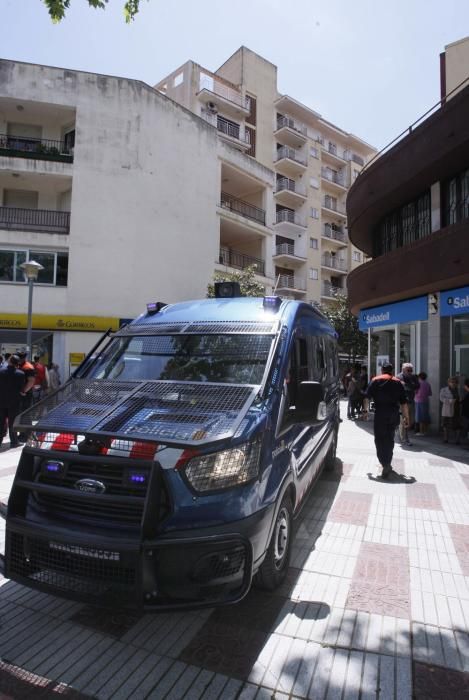 Escorcoll dels domicilis dels detinguts per la mort de Jordi Comas