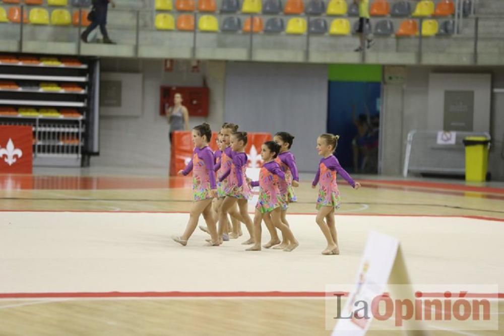 Clausura de las escuelas de Cartagena de gimnasia rítmica y estética de grupo