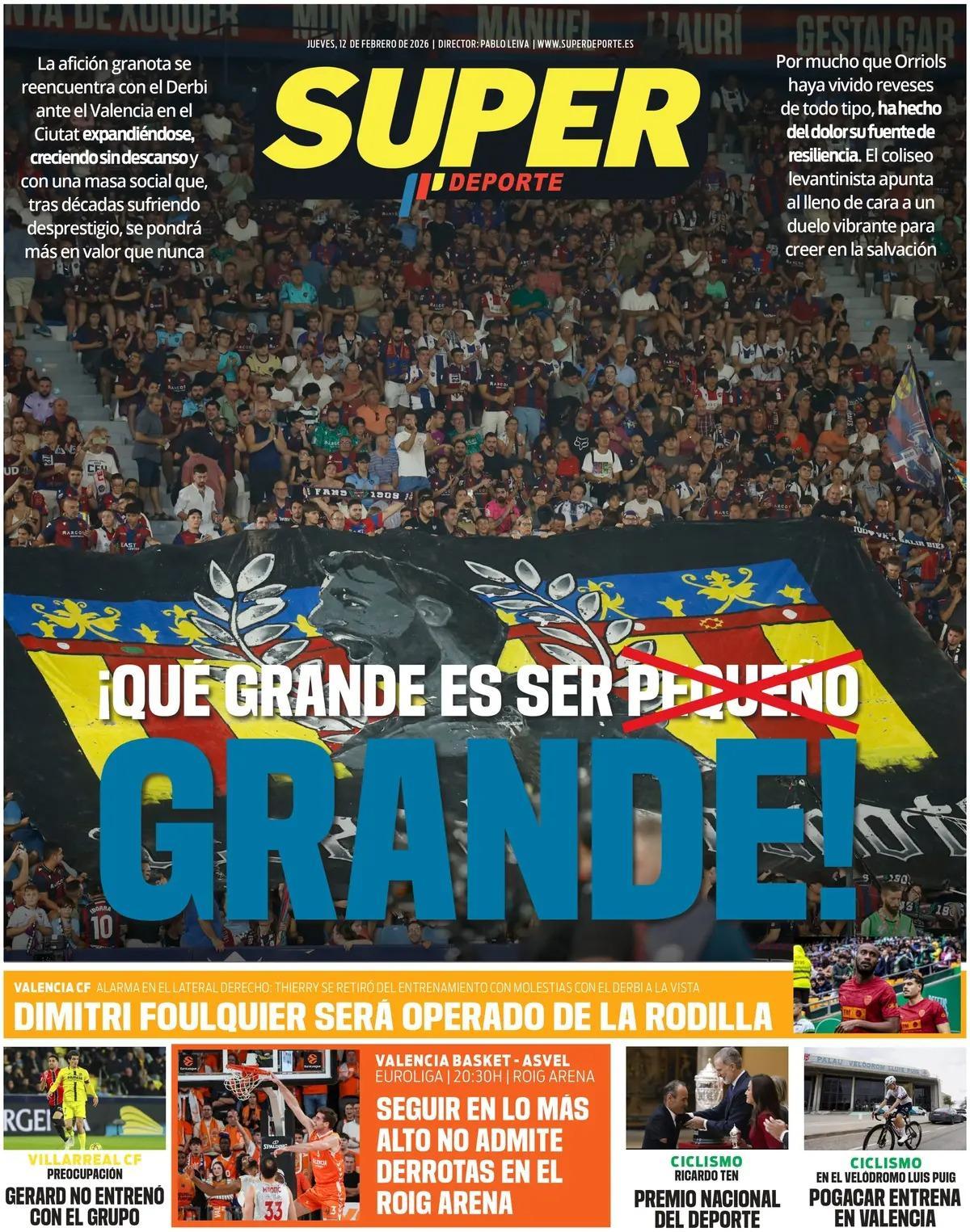 Las portadas de la prensa deportiva de hoy Las portadas de la prensa deportiva de hoy