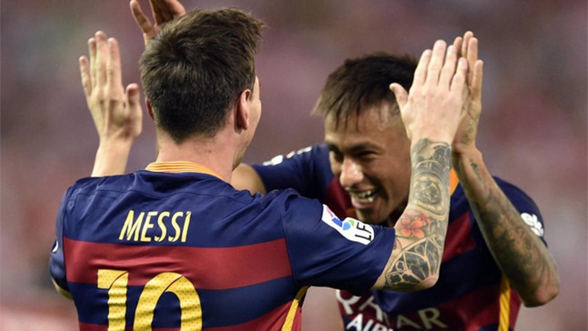 Messi y Neymar buscan otros tres puntos para el Barça