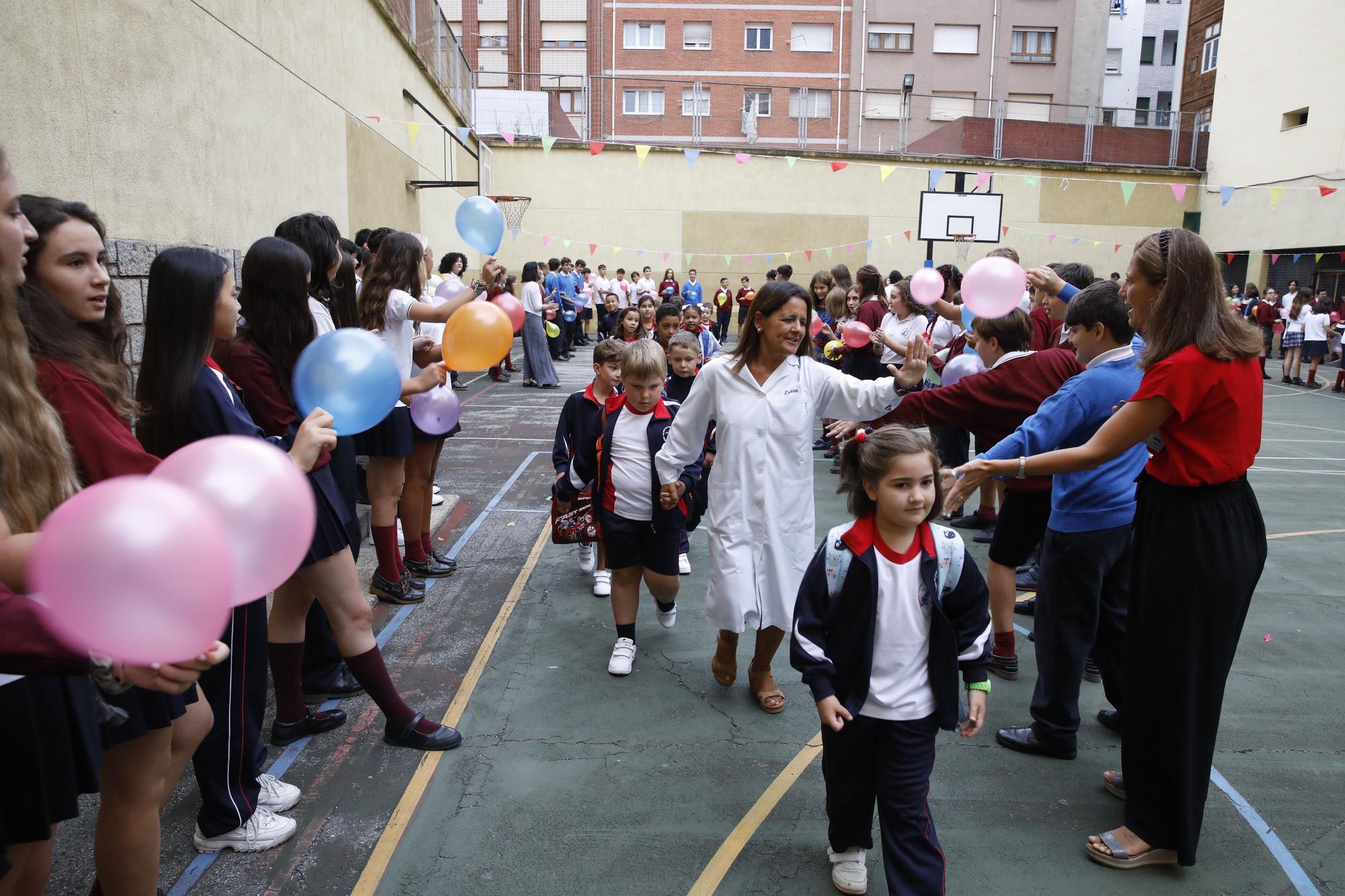 Inicio del curso en San Vicente de Paul de Gijón