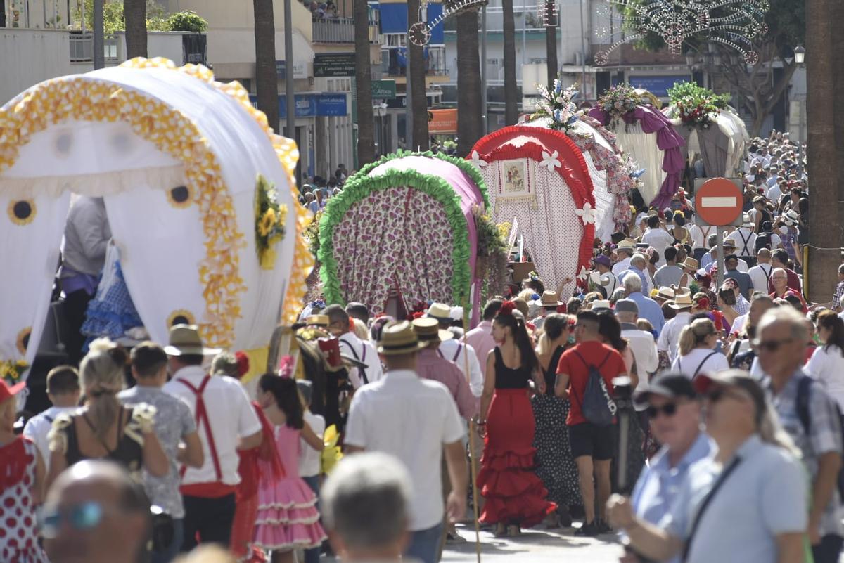Sesenta carretas participarán en la Romería de San Miguel de Torremolinos.