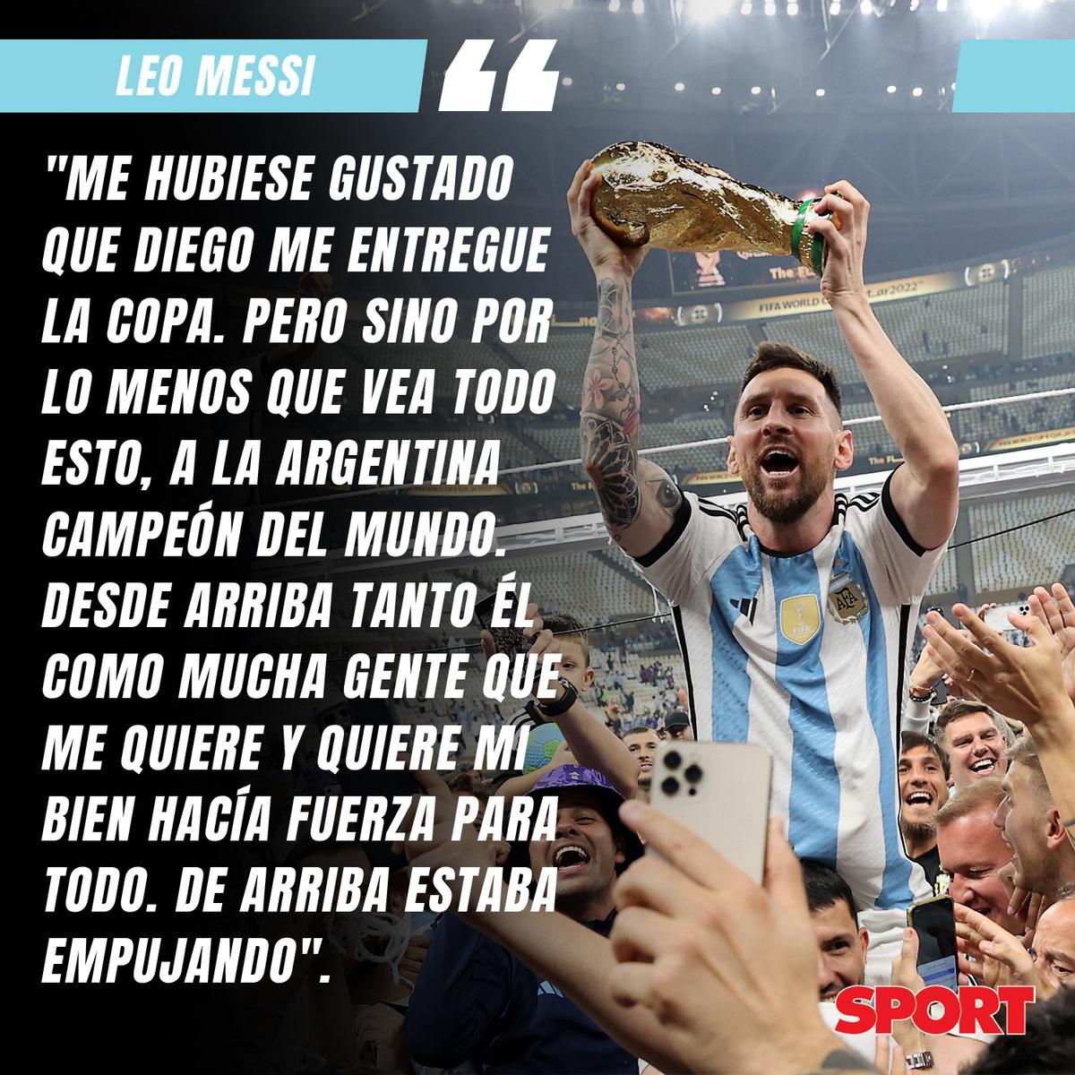 Las mejores frases de la entrevista de Messi a Urbana Play Las mejores frases de la entrevista de Messi a Urbana Play