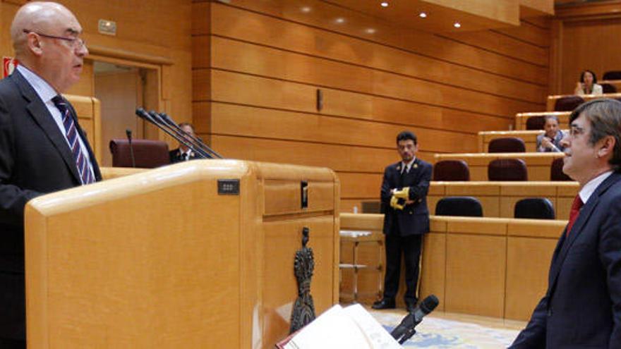 Antich en la toma de posesión de su escaño en el Senado.