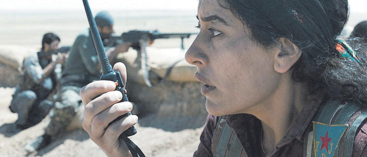 Fotograma de 'Kobane'. La actriz que interpretó a Zehra