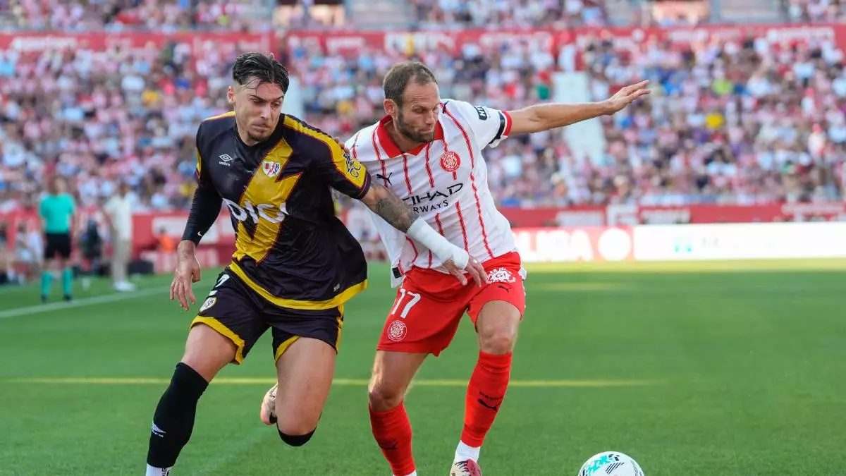 Rayo Vallecano - Girona: horario y dónde ver hoy por TV el partido de la jornada 35 de LaLiga EA Sports 2025-26