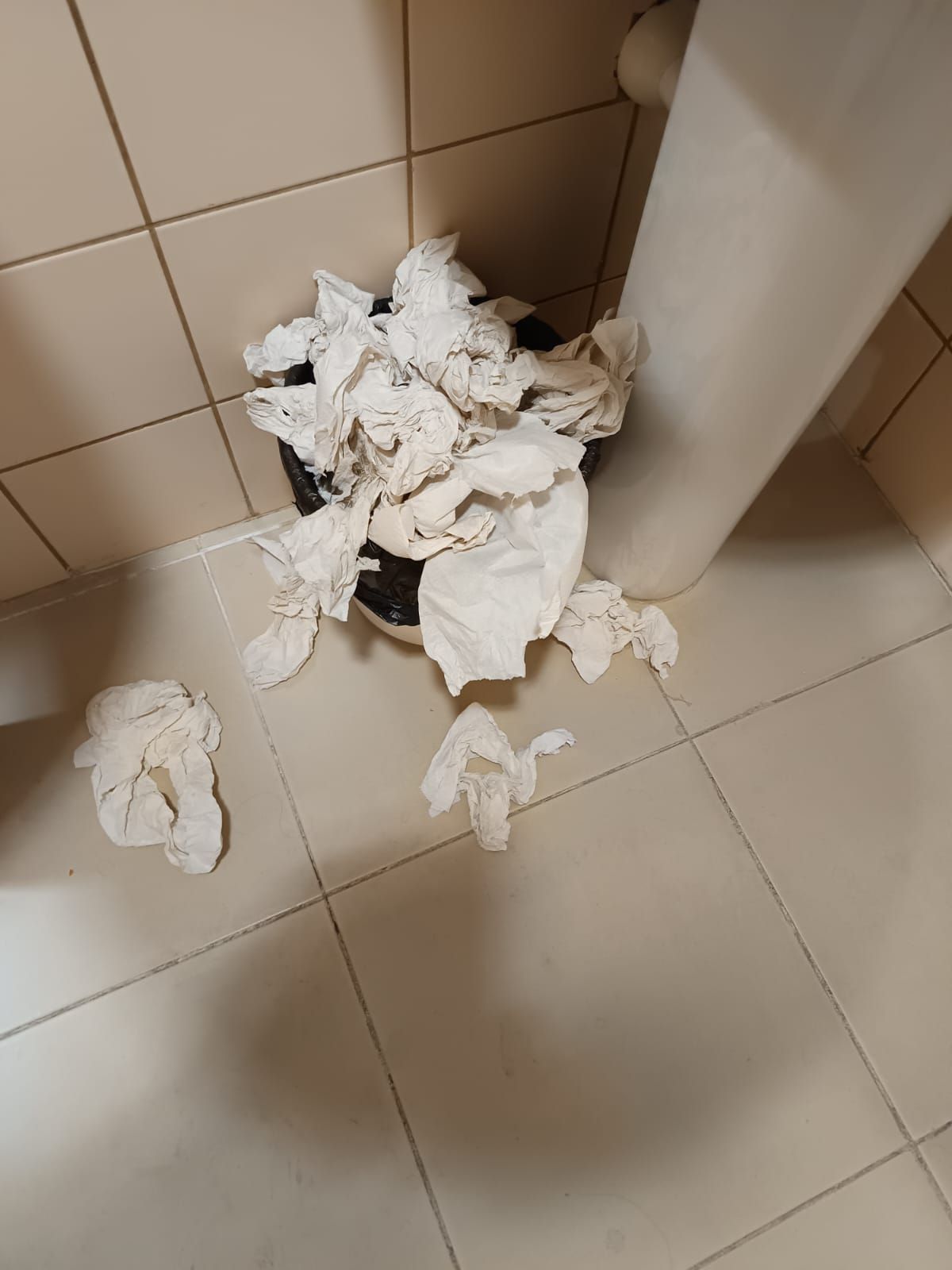 Suciedad acumulada en los juzgados de Granadilla de Abona y La Orotava