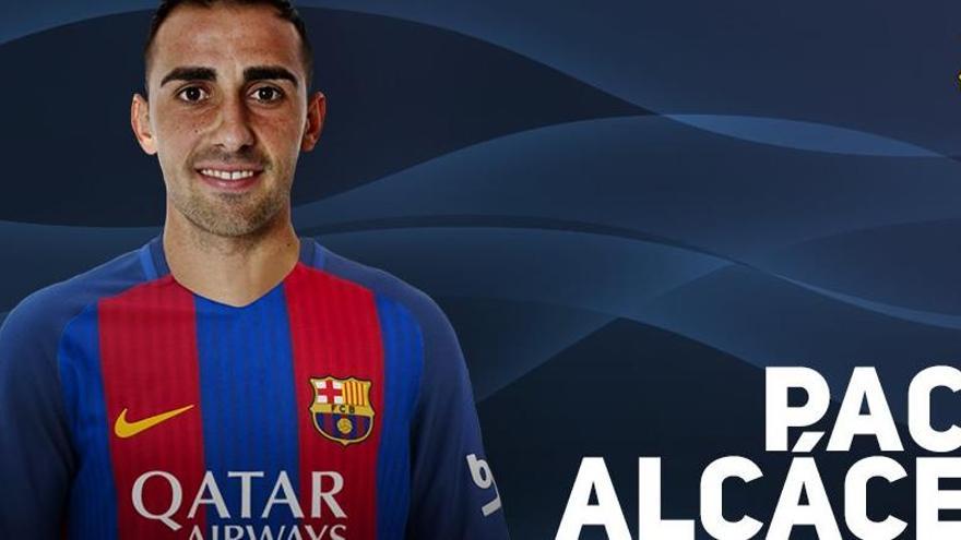 Paco Alcácer ja és oficialment jugador del Barça