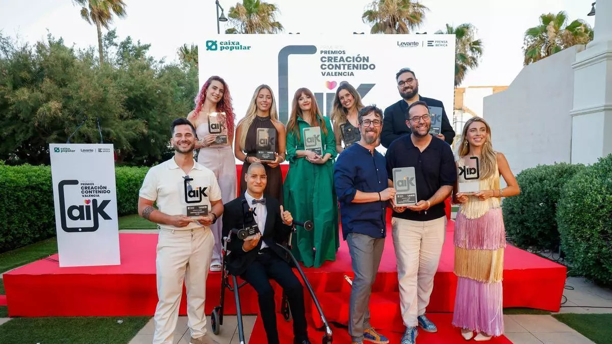 Los Premios LAIK coronan a los creadores de contenido valencianos