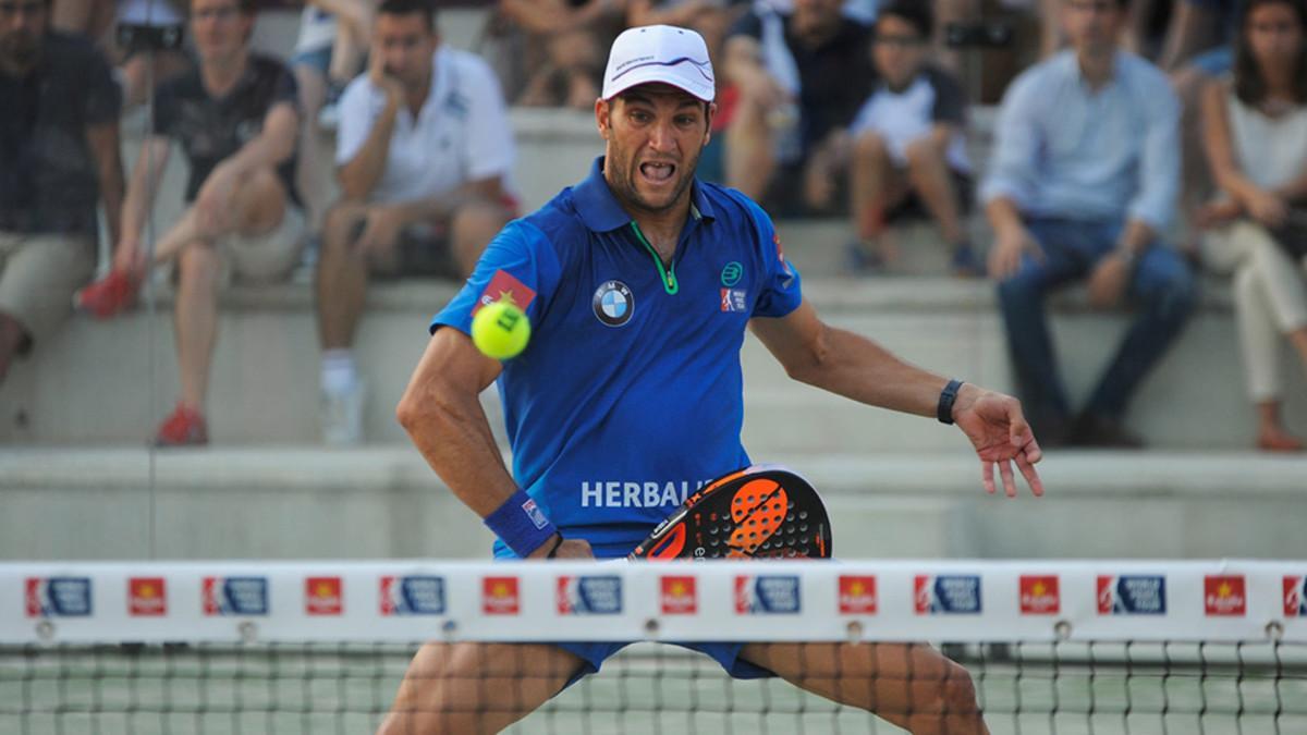 Seba Nerone, en acción en Valladolid