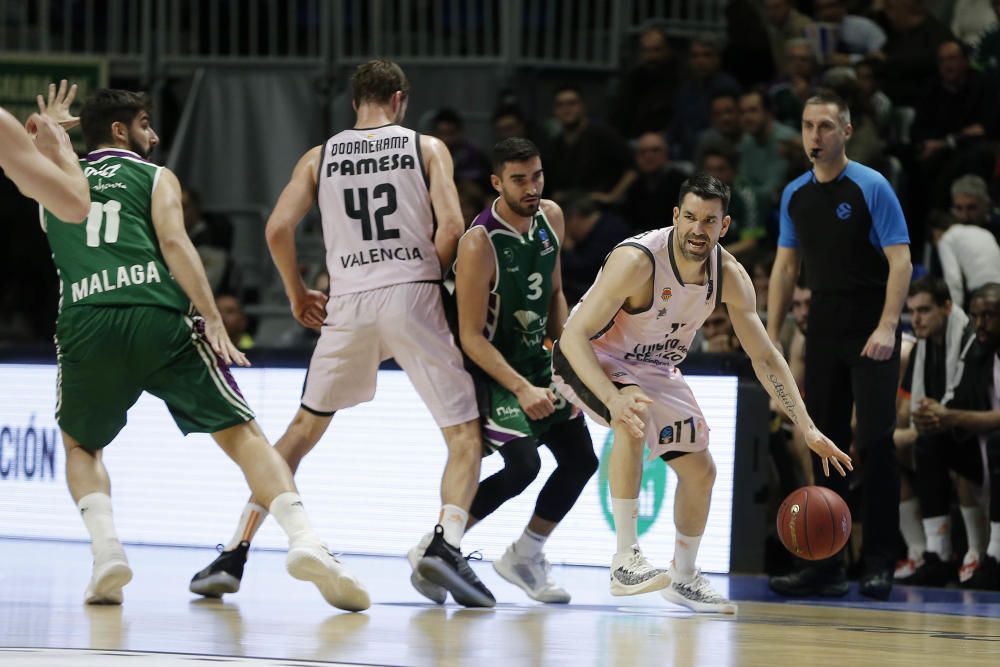 Partido Unicaja - Valencia Basket