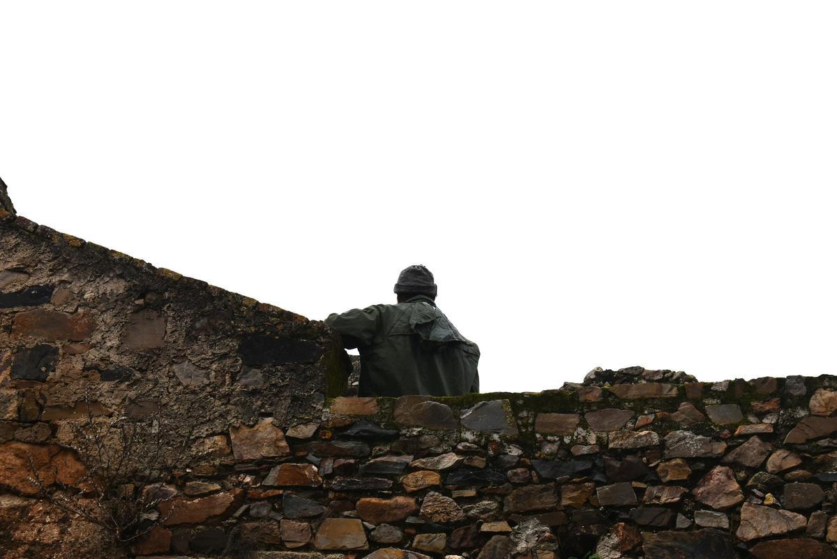 Fotogalería | Los andamios de la reforma de la muralla, en la Torre de Bujaco