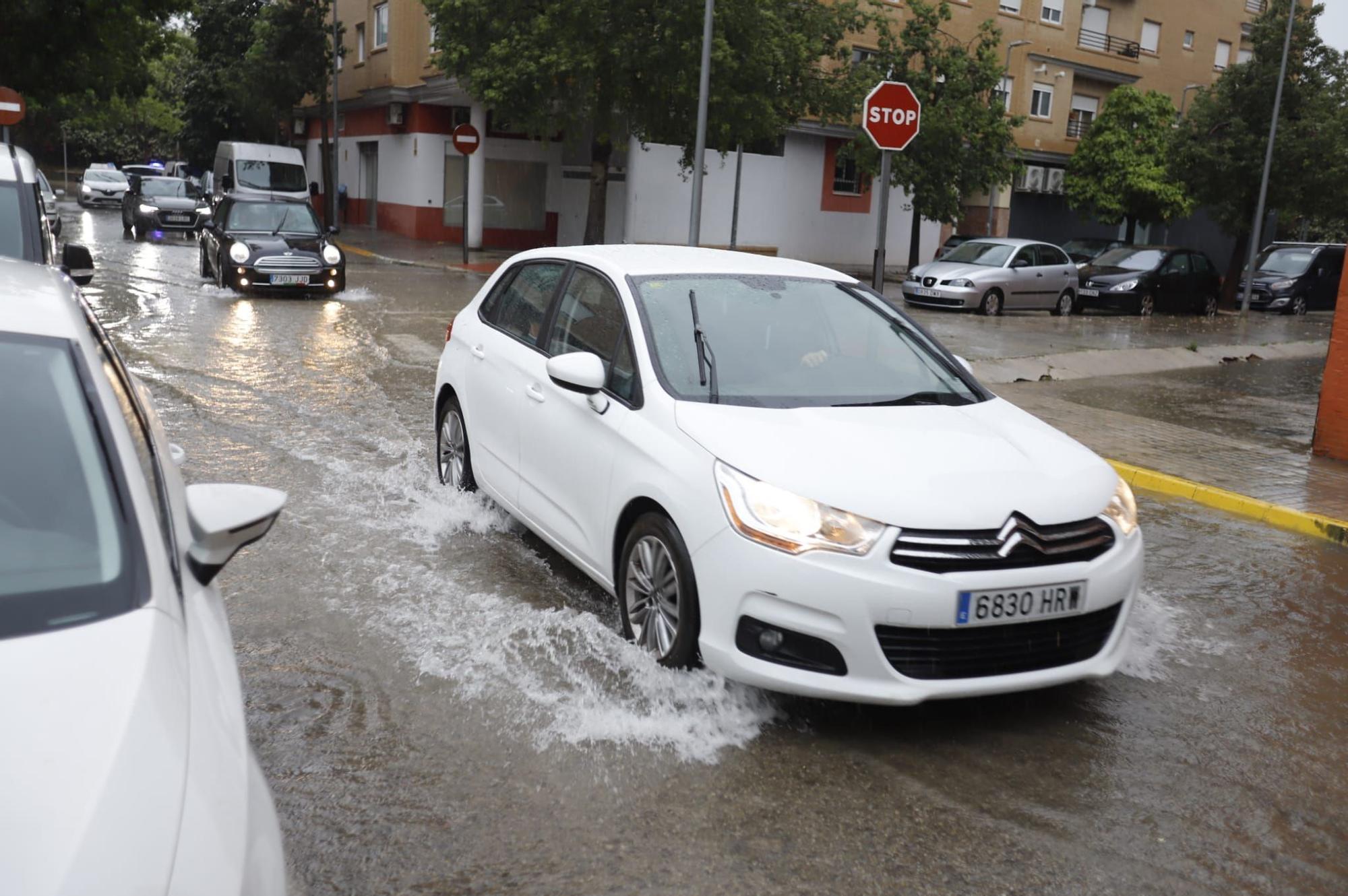 Las lluvias vuelven a golpear con fuerza en Xàtiva