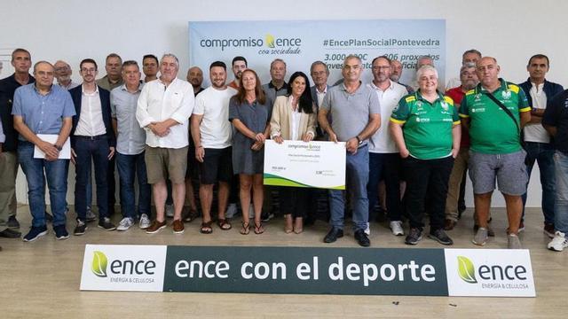 Ence apoya al deporte de base de la comarca de Pontevedra a través de su Plan Social | FDV