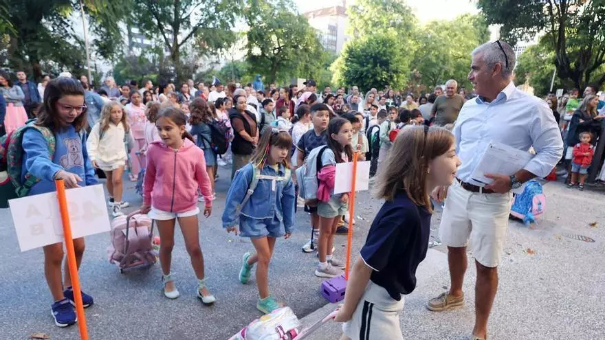 Pontevedra vuelve a las aulas con un gran descenso de alumnado