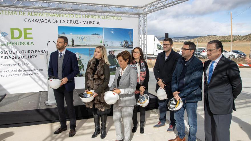 Iberdrola pone en marcha en Caravaca un sistema de baterías pionero en España