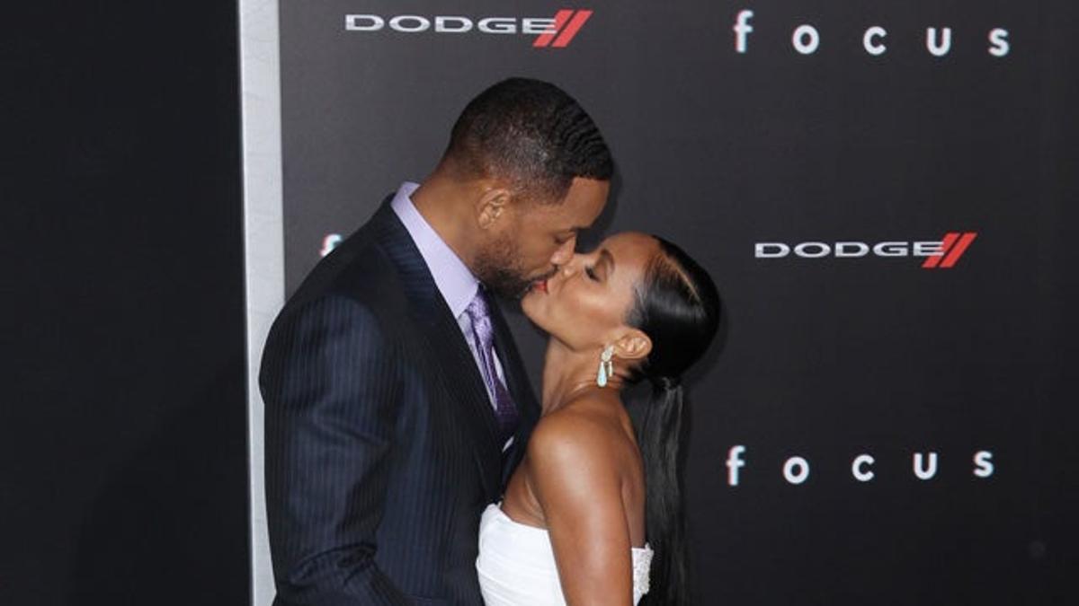 Will Smith y Jada Pinkett-Smith en la première de 'Focus' en Los Ángeles