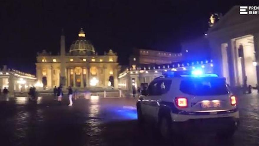 Un conductor irrumpe en el Vaticano saltándose todos los controles