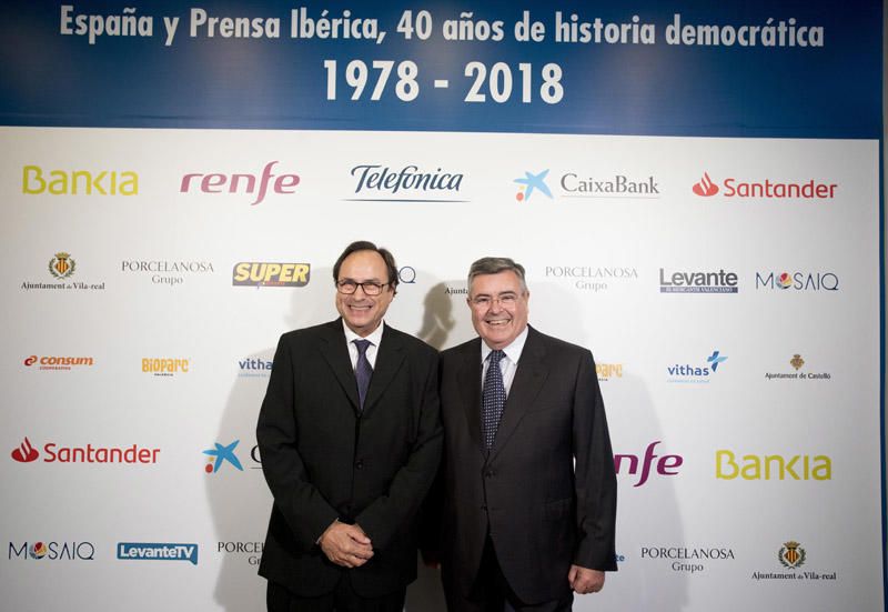 Photocall de la gala del 40 aniversario de Prensa Ibérica en Levante-EMV