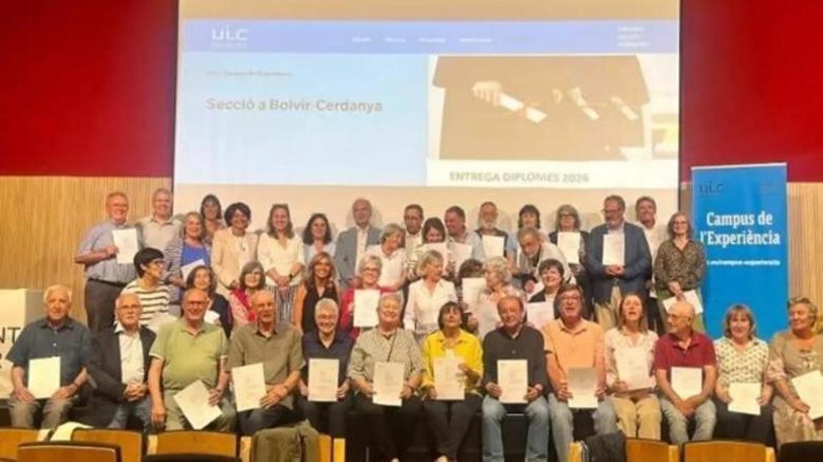 Els estudiants del Campus de l'Experiència al final del curs passat
